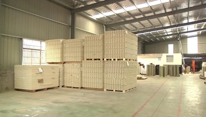 歙縣經濟開發區受災企業復產達產忙